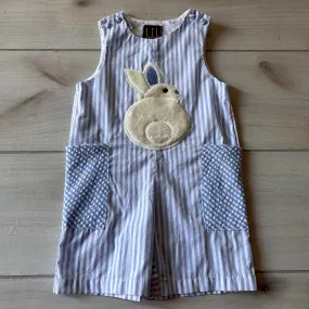 Lil Cactus Bunny Embroidered Romper