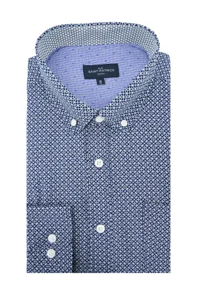 Markham Wrinkle Free Shirt in Navy