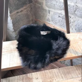 Marni Black Fox Fur Collar