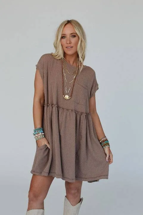 Meadow Subtle Escape Textured Dress