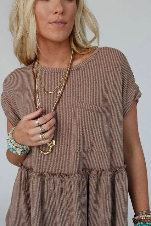 Meadow Subtle Escape Textured Dress