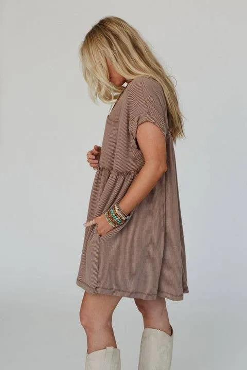 Meadow Subtle Escape Textured Dress