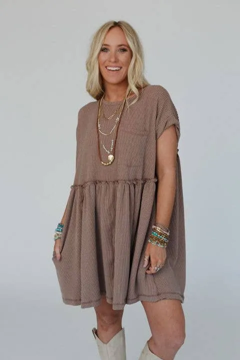 Meadow Subtle Escape Textured Dress