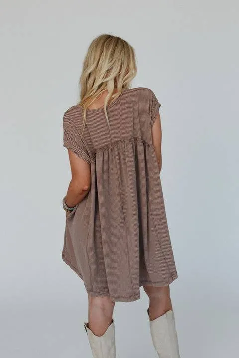 Meadow Subtle Escape Textured Dress