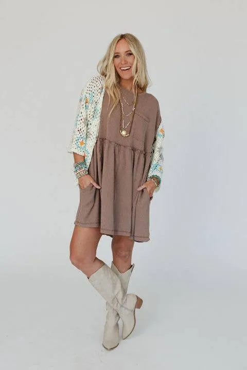 Meadow Subtle Escape Textured Dress