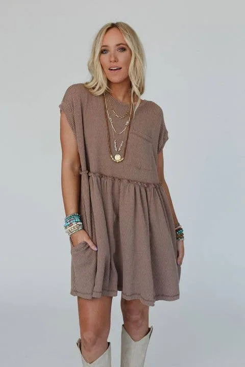 Meadow Subtle Escape Textured Dress