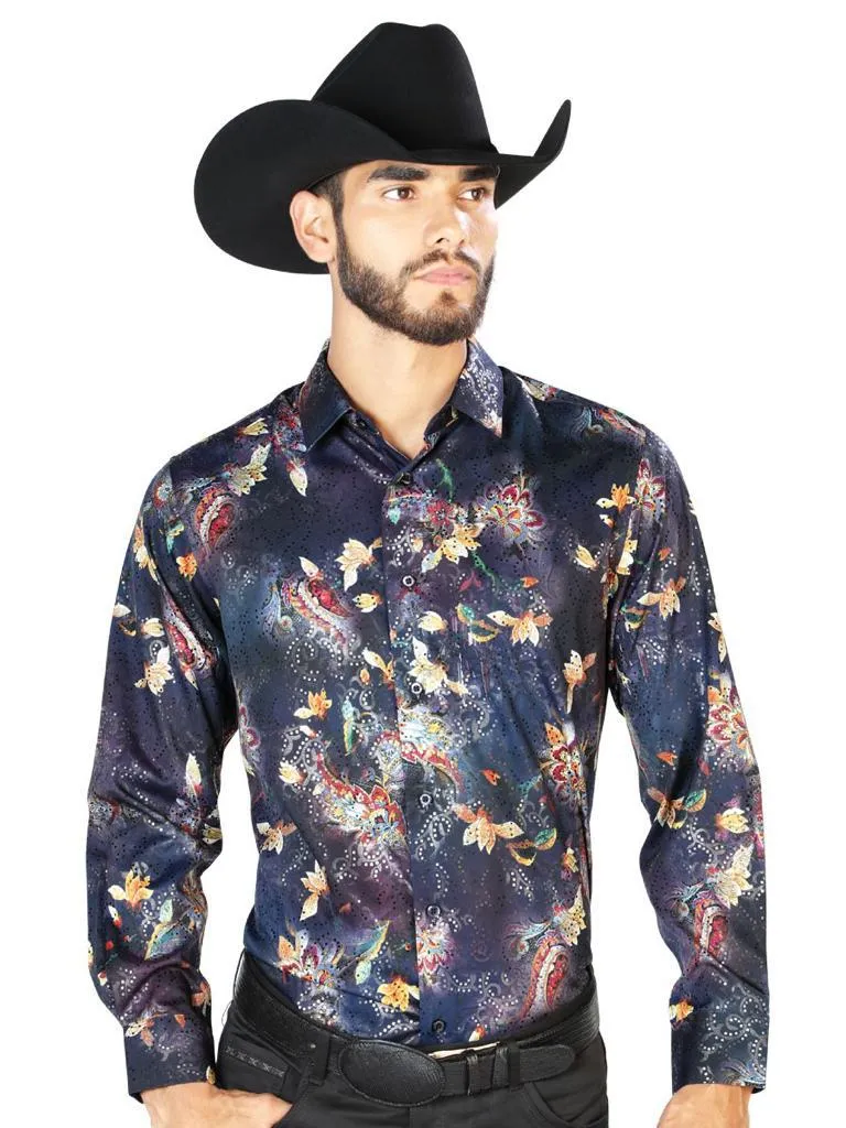 Men's Blouse Shirt L/S 43891