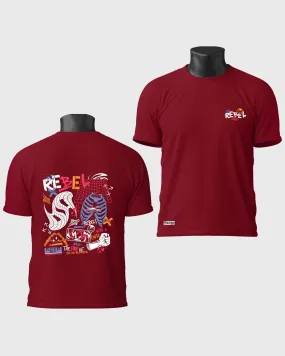 Mens Regular Tshirt Funky Funky Rebel