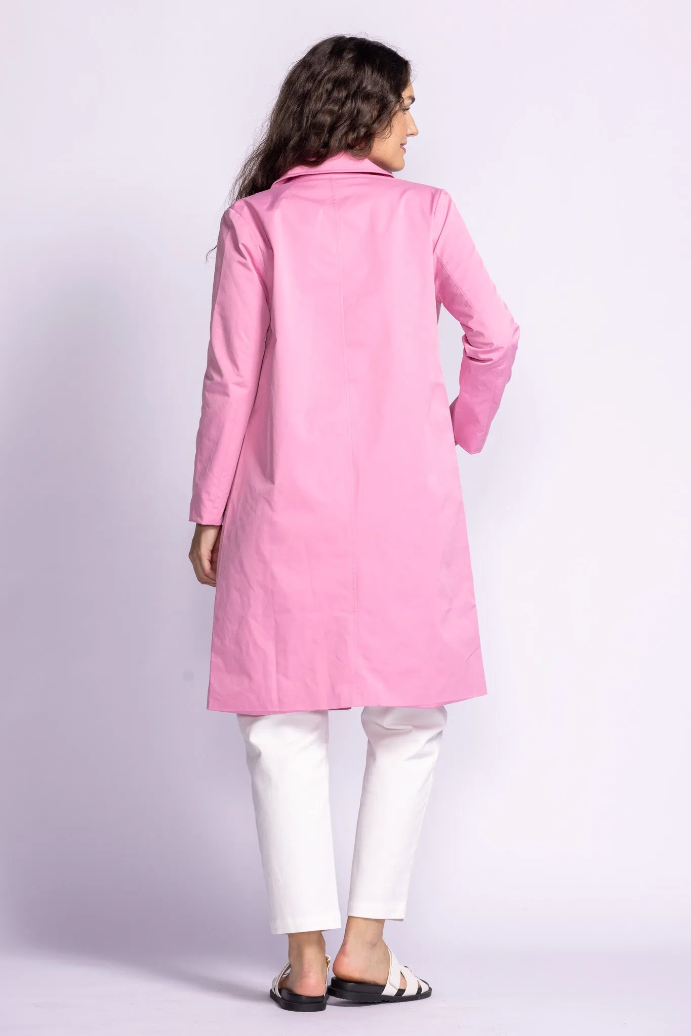 Montana Trench Coat - Pink