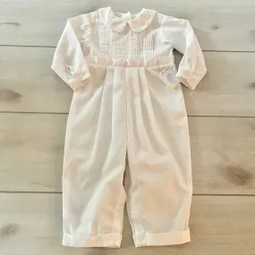 NEW Petit Ami White Long Sleeve Romper