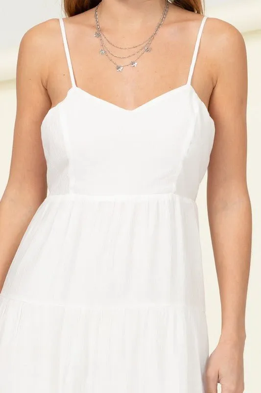 Open Back Maxi Dress