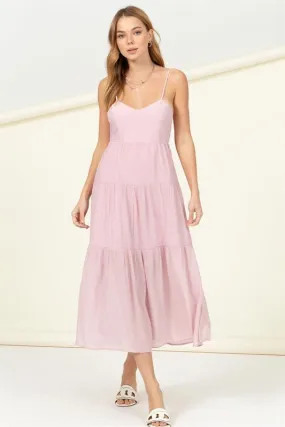 Open Back Maxi Dress