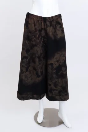 Painted Wool Culottes