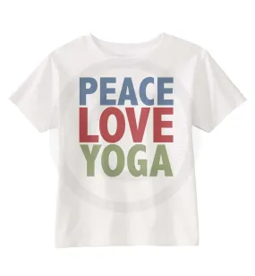 Peace Love Yoga Shirt 03162017b