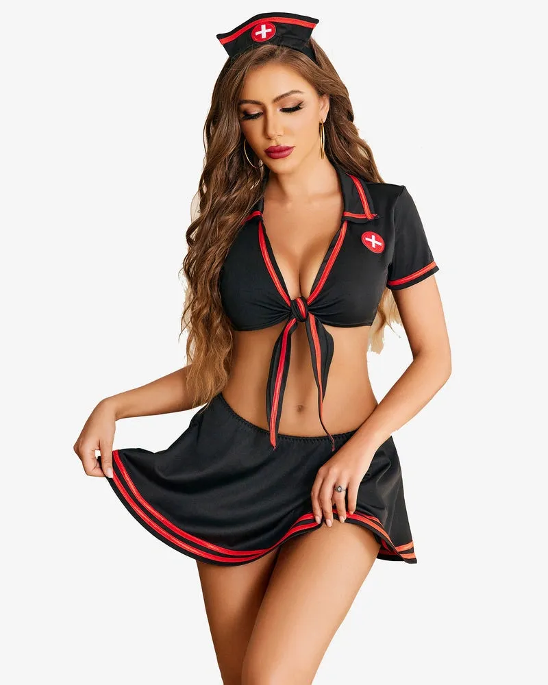 Red Accent Uniform