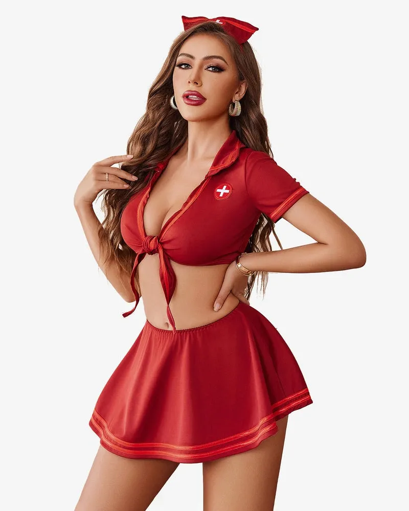 Red Accent Uniform