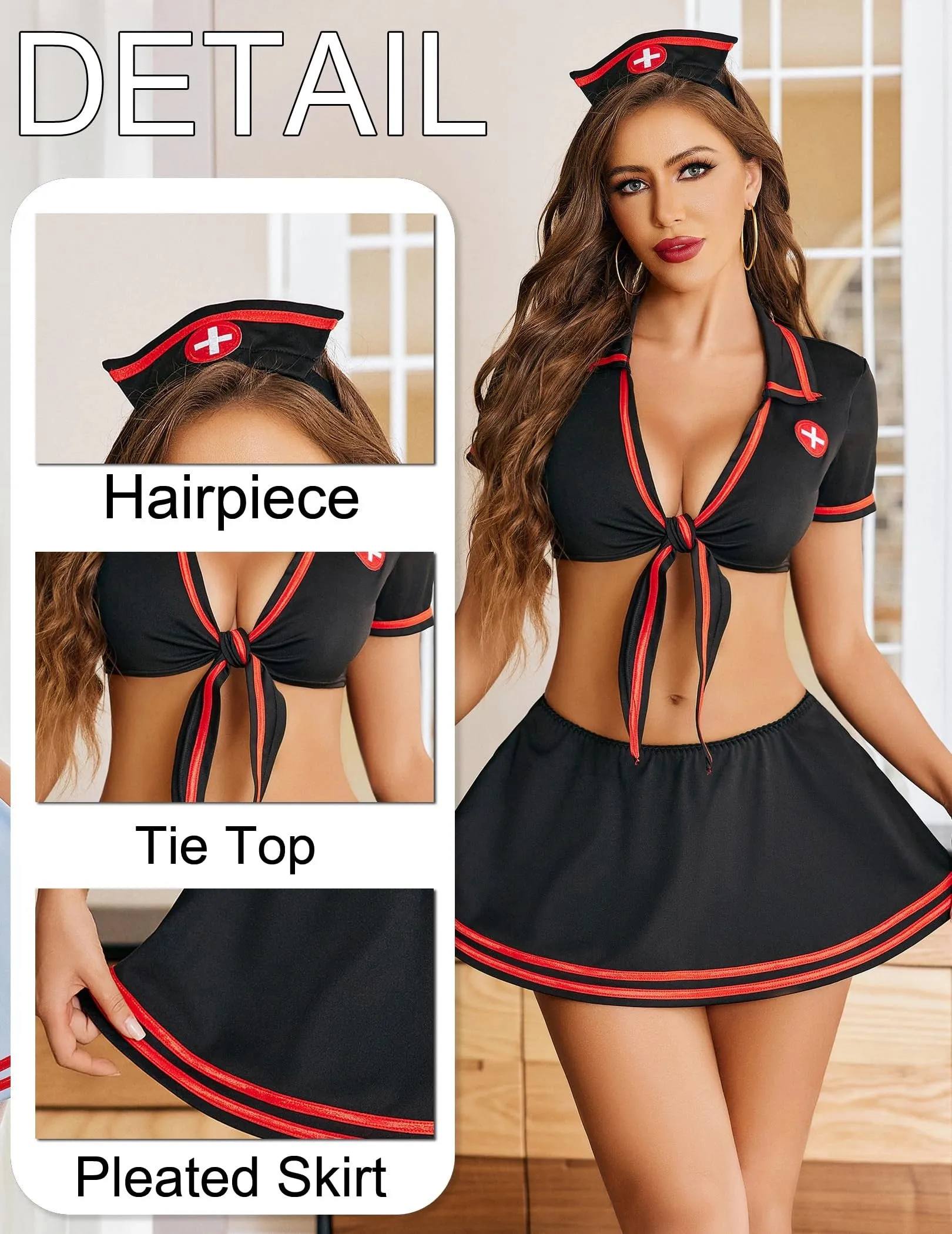 Red Accent Uniform