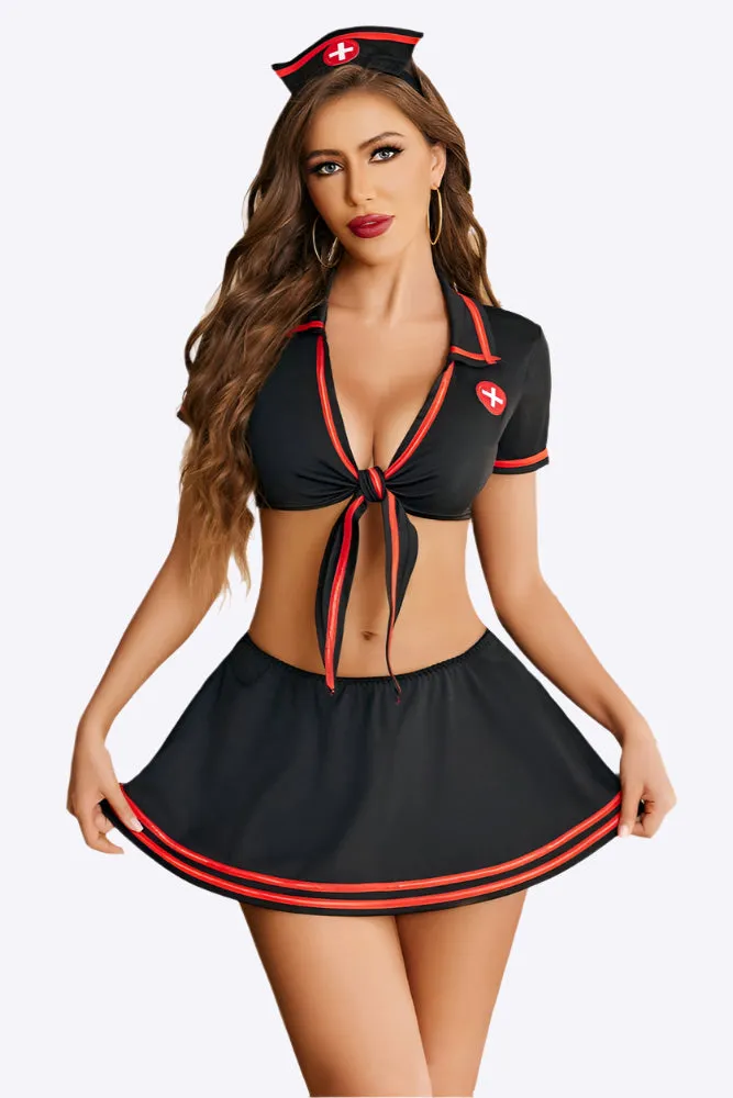Red Accent Uniform