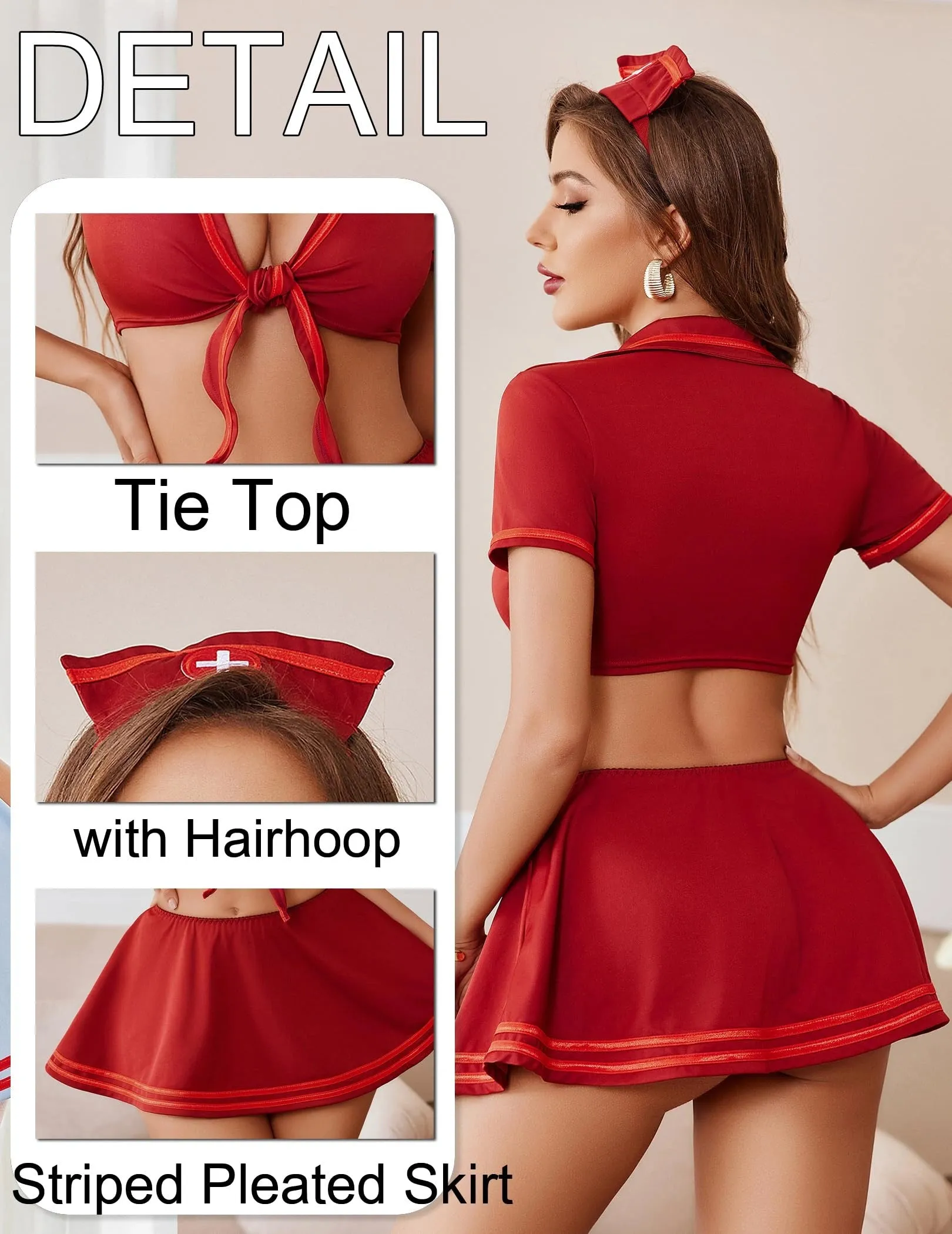 Red Accent Uniform