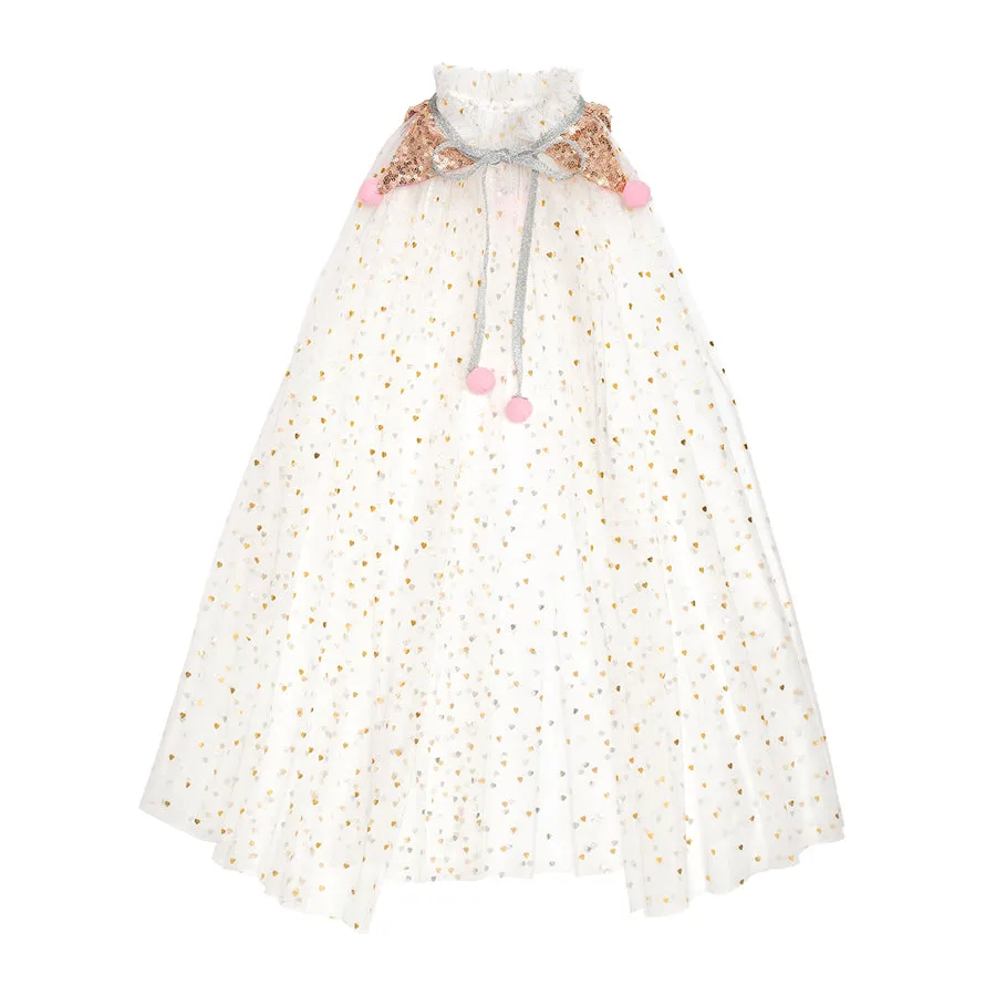 Rose Gold Cape- Kids Dress Up Cape- Costume Cape