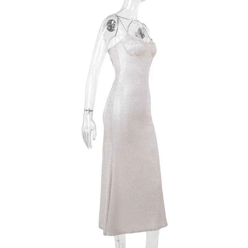 Ruby Spaghetti Strap Sleeveless Backless Women Dress