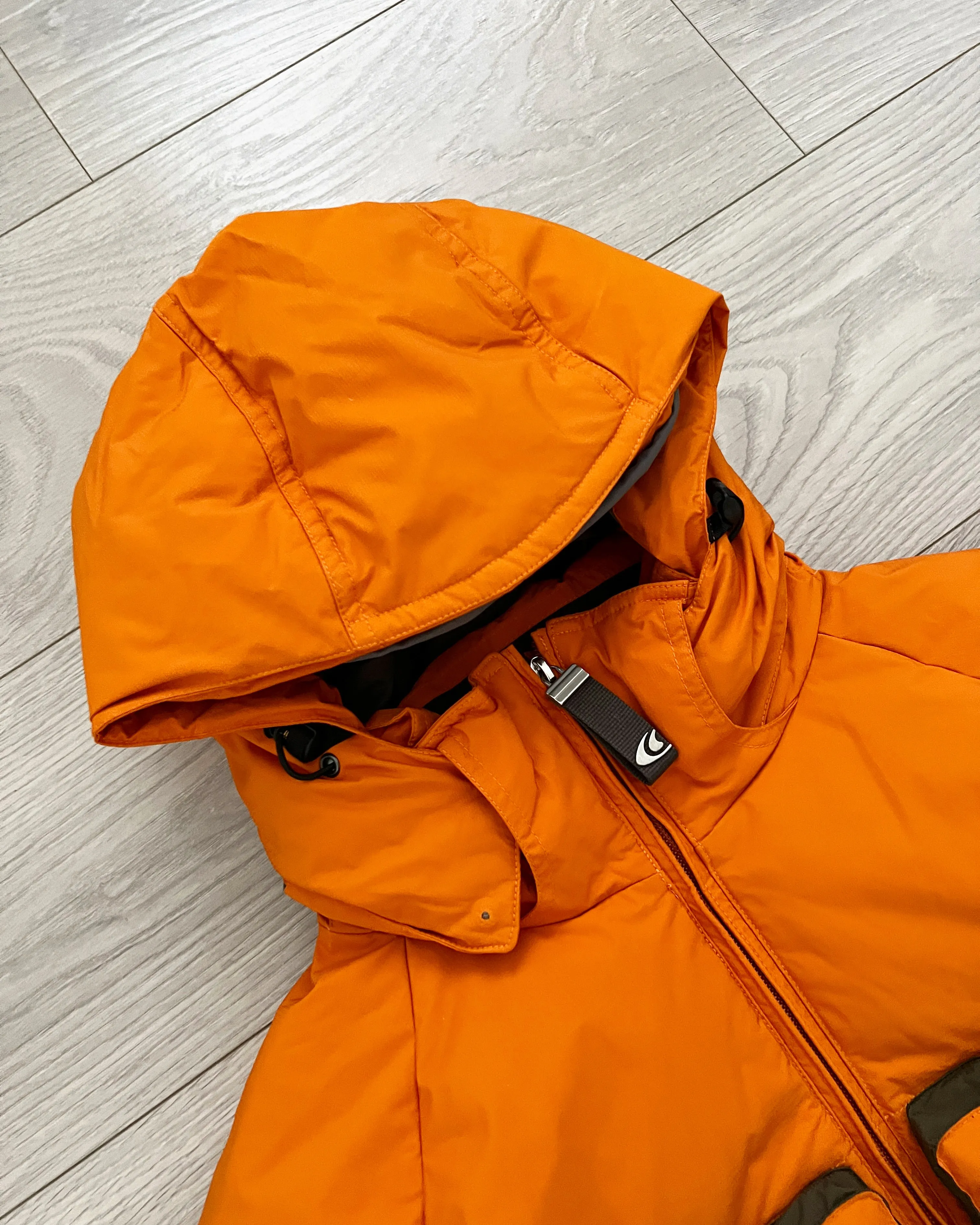 Salomon 1990s 3D Panelled Technical Down Puffer Jacket - Size L
