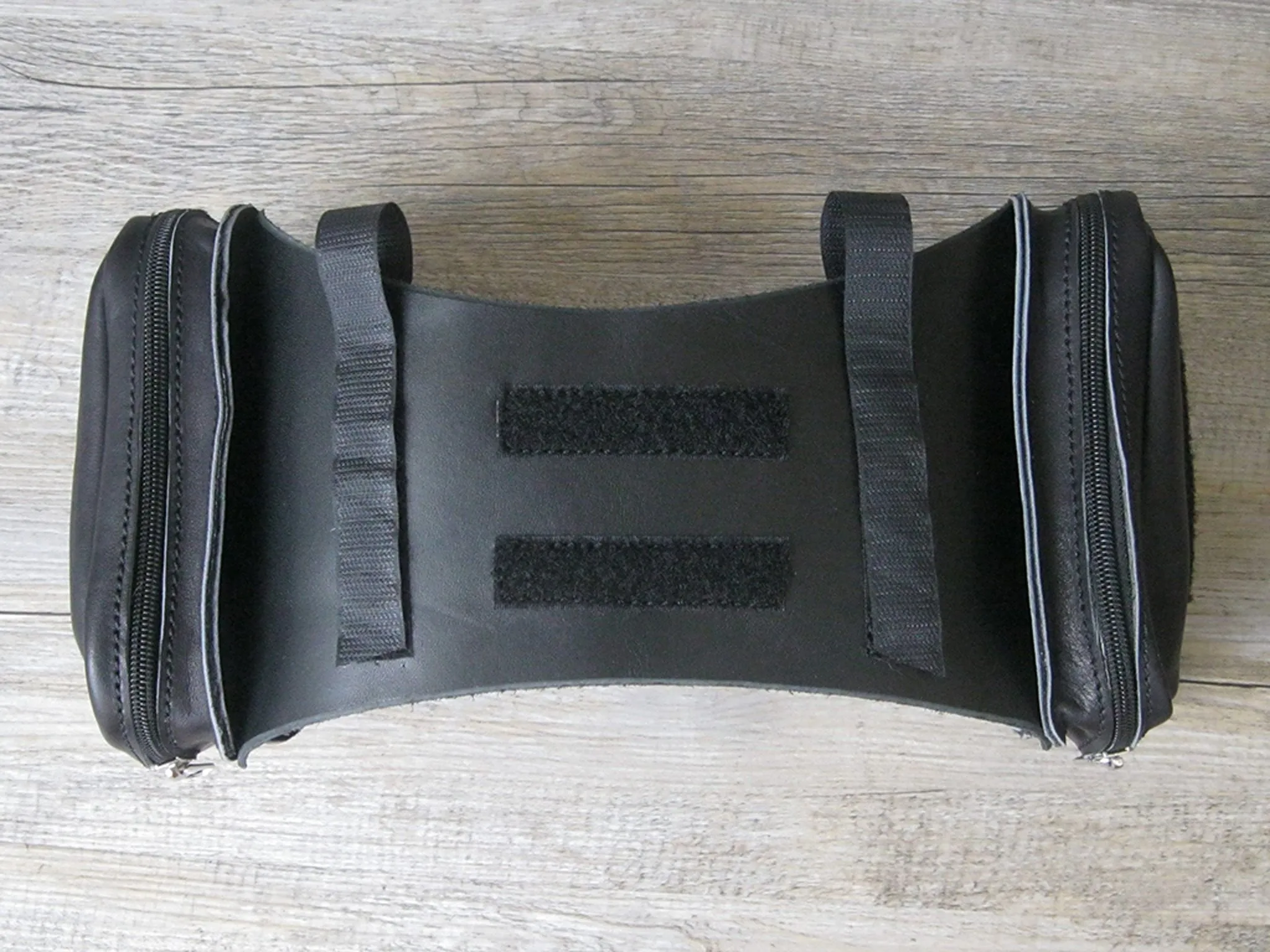 Service Dog Leather Cape with Saddlebags