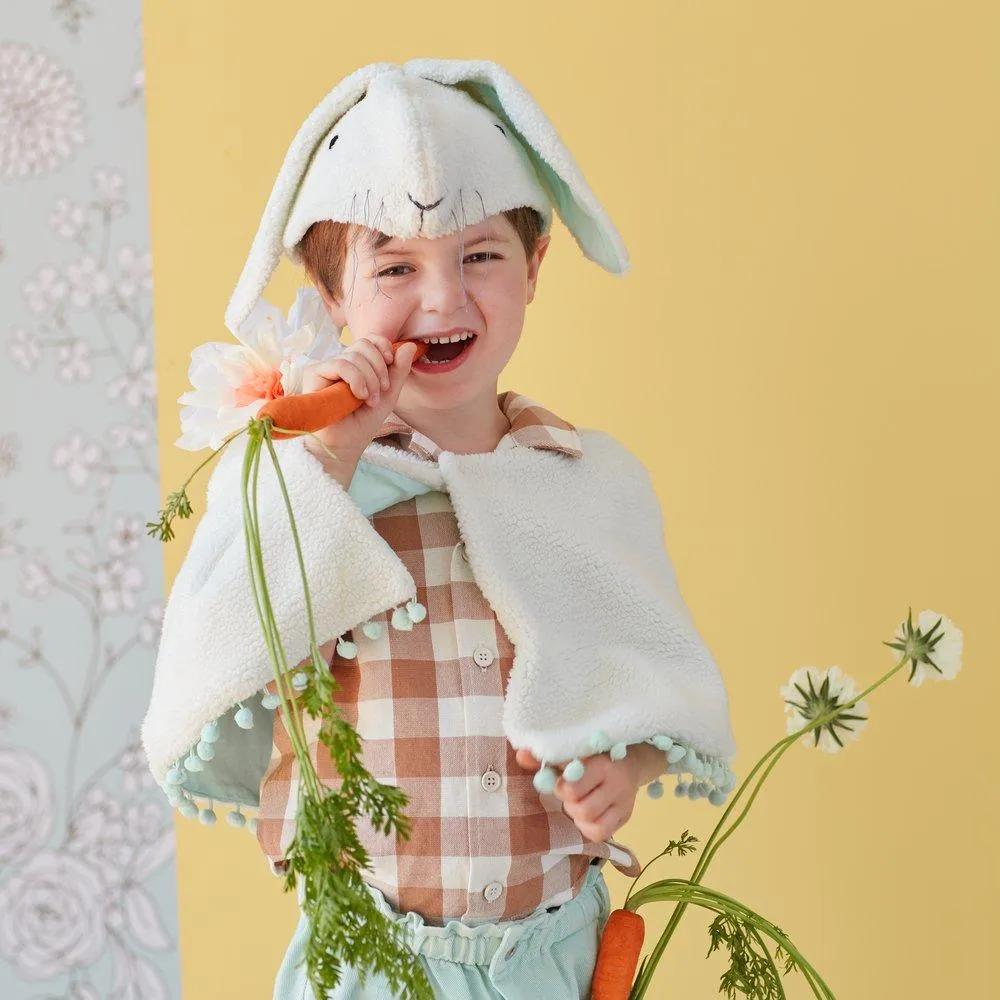 Sherpa Bunny Cape Dress Up