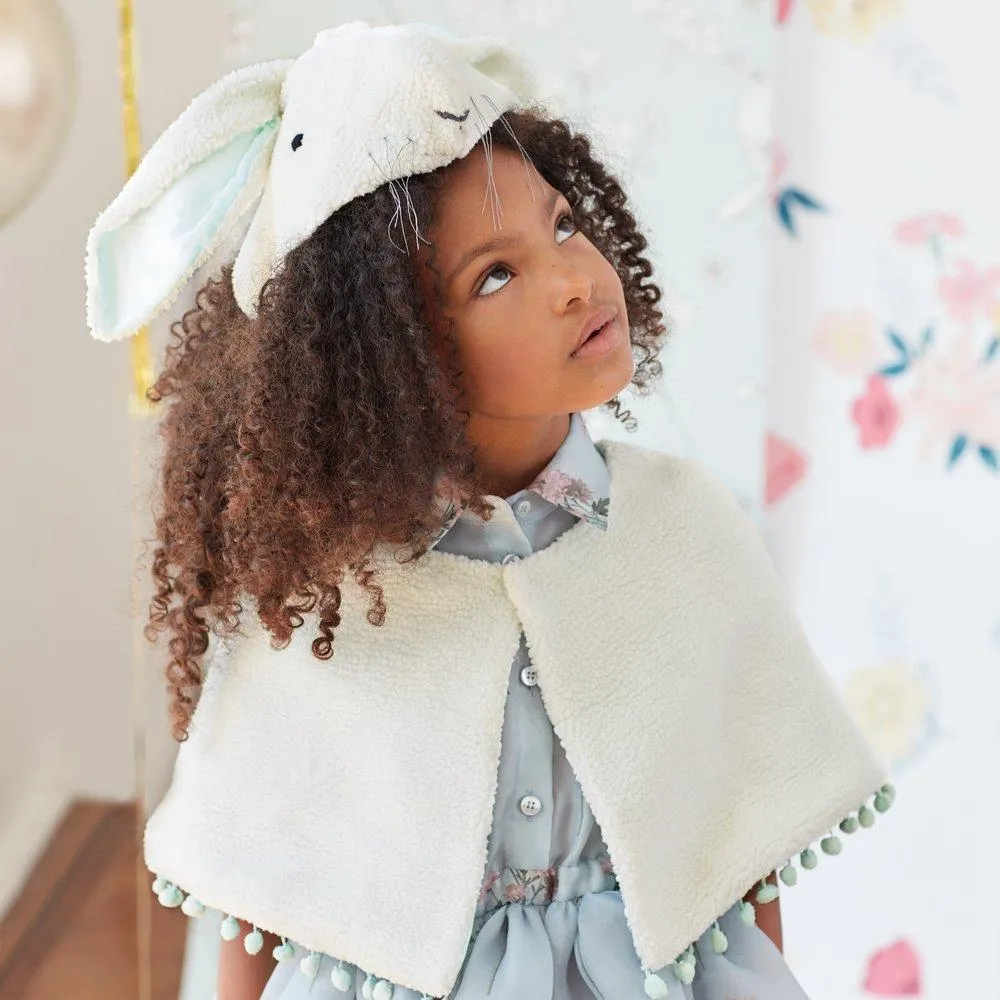 Sherpa Bunny Cape Dress Up
