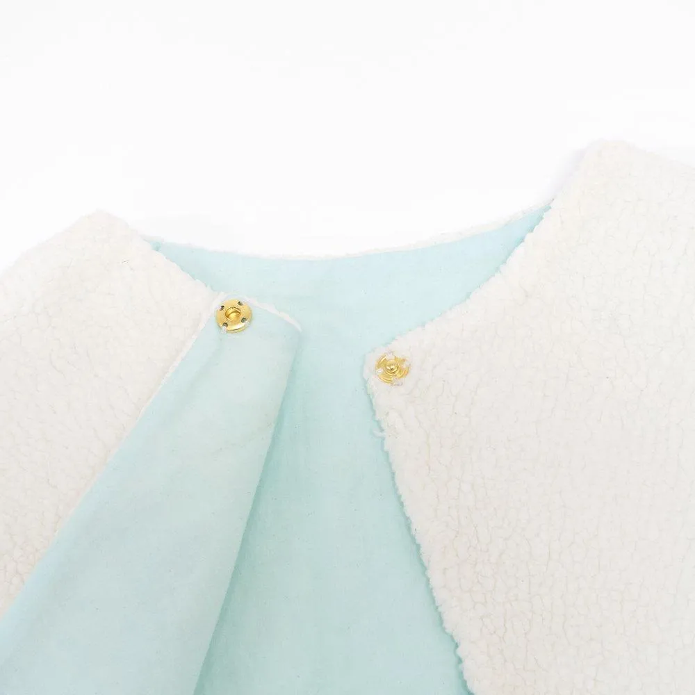 Sherpa Bunny Cape Dress Up