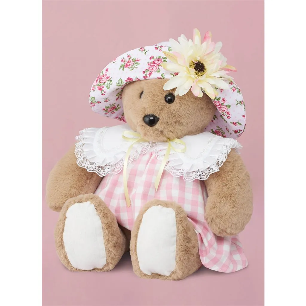 Simplicity Sewing Pattern S9771 Plush Bear with Clothes and Hats by Laura Ashley