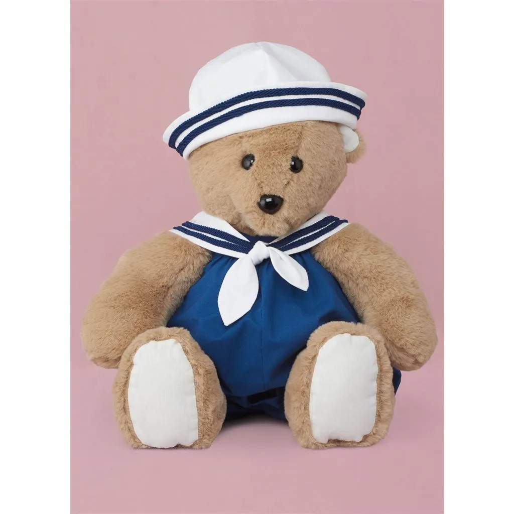 Simplicity Sewing Pattern S9771 Plush Bear with Clothes and Hats by Laura Ashley
