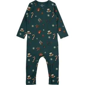 THE NEW Siblings June Bug AOP Holiday Jumpsuit