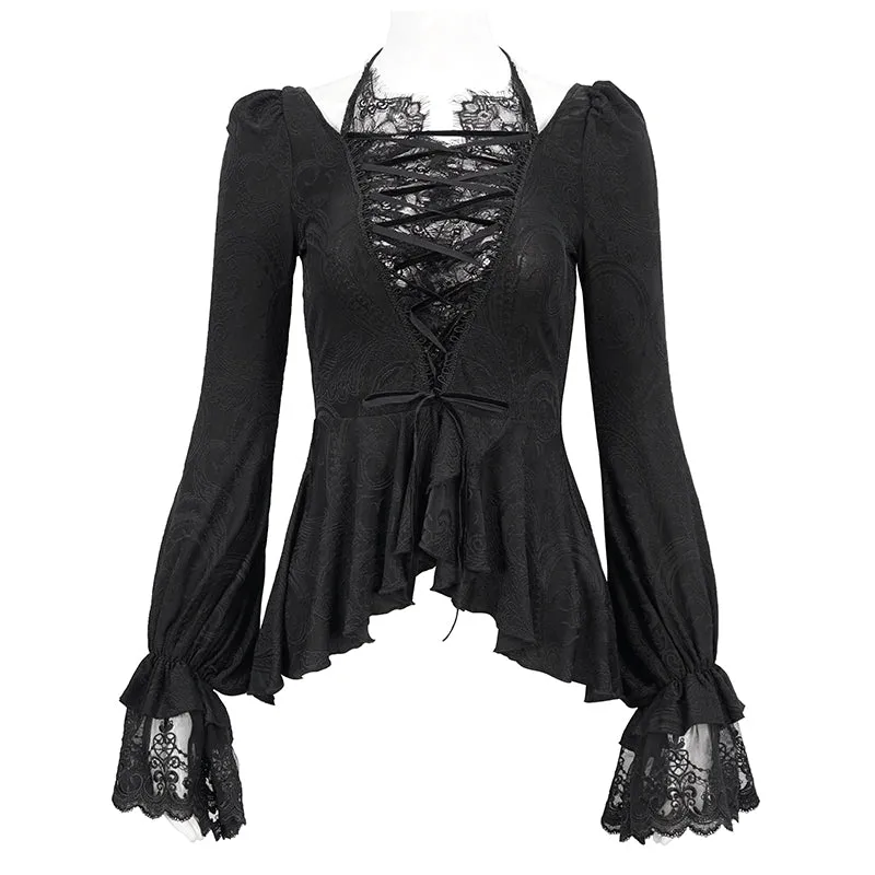 TT235 Gothic daily Long Sleeve Blouse