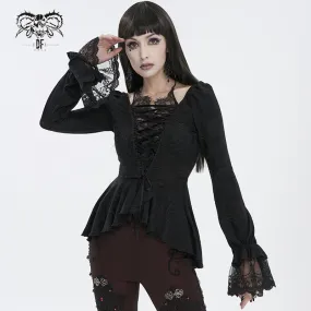 TT235 Gothic daily Long Sleeve Blouse