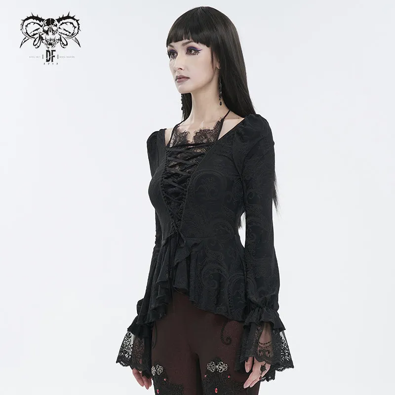 TT235 Gothic daily Long Sleeve Blouse