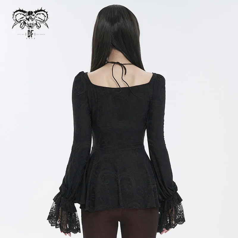 TT235 Gothic daily Long Sleeve Blouse