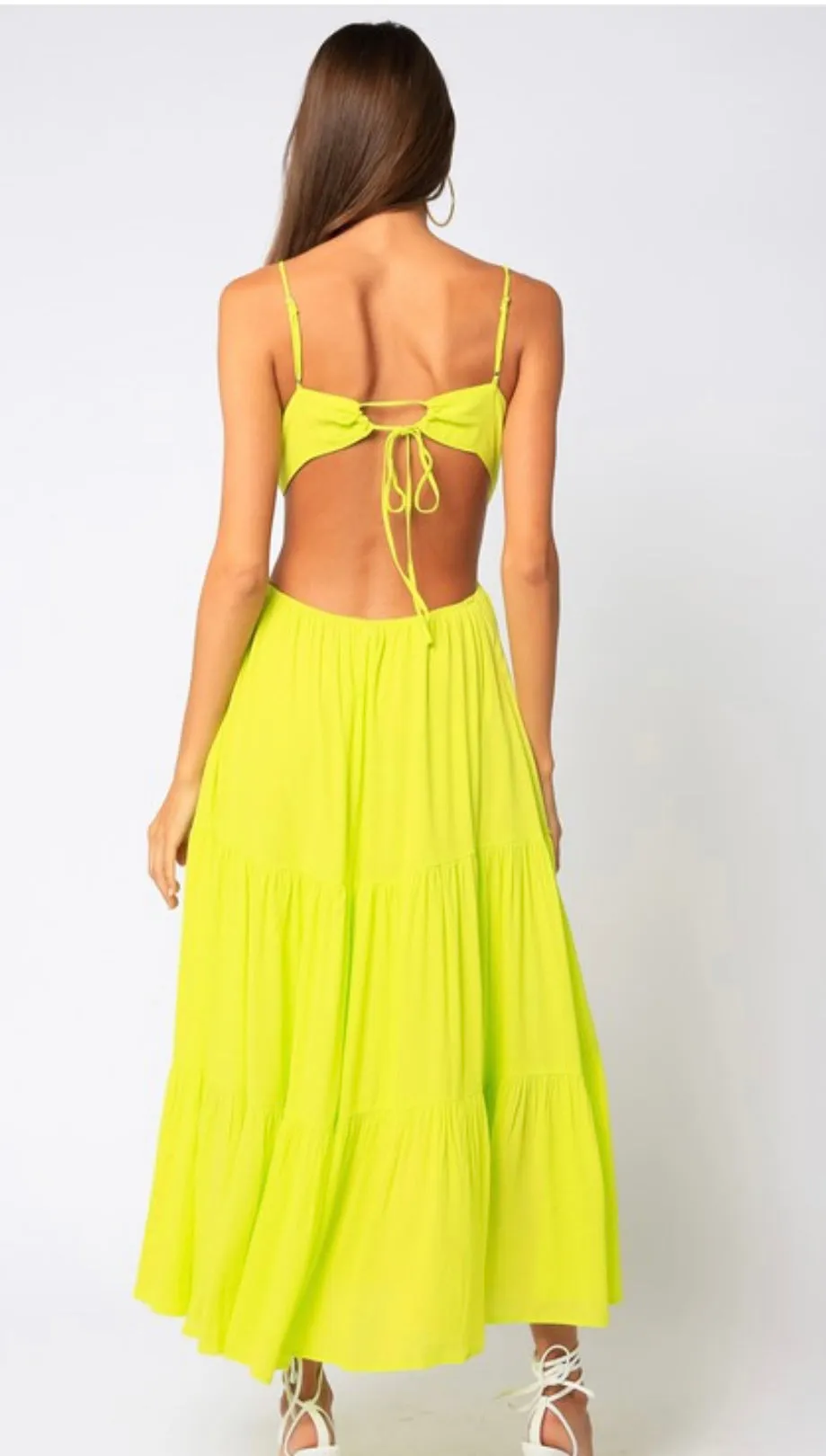 Twist Of Lime Dress