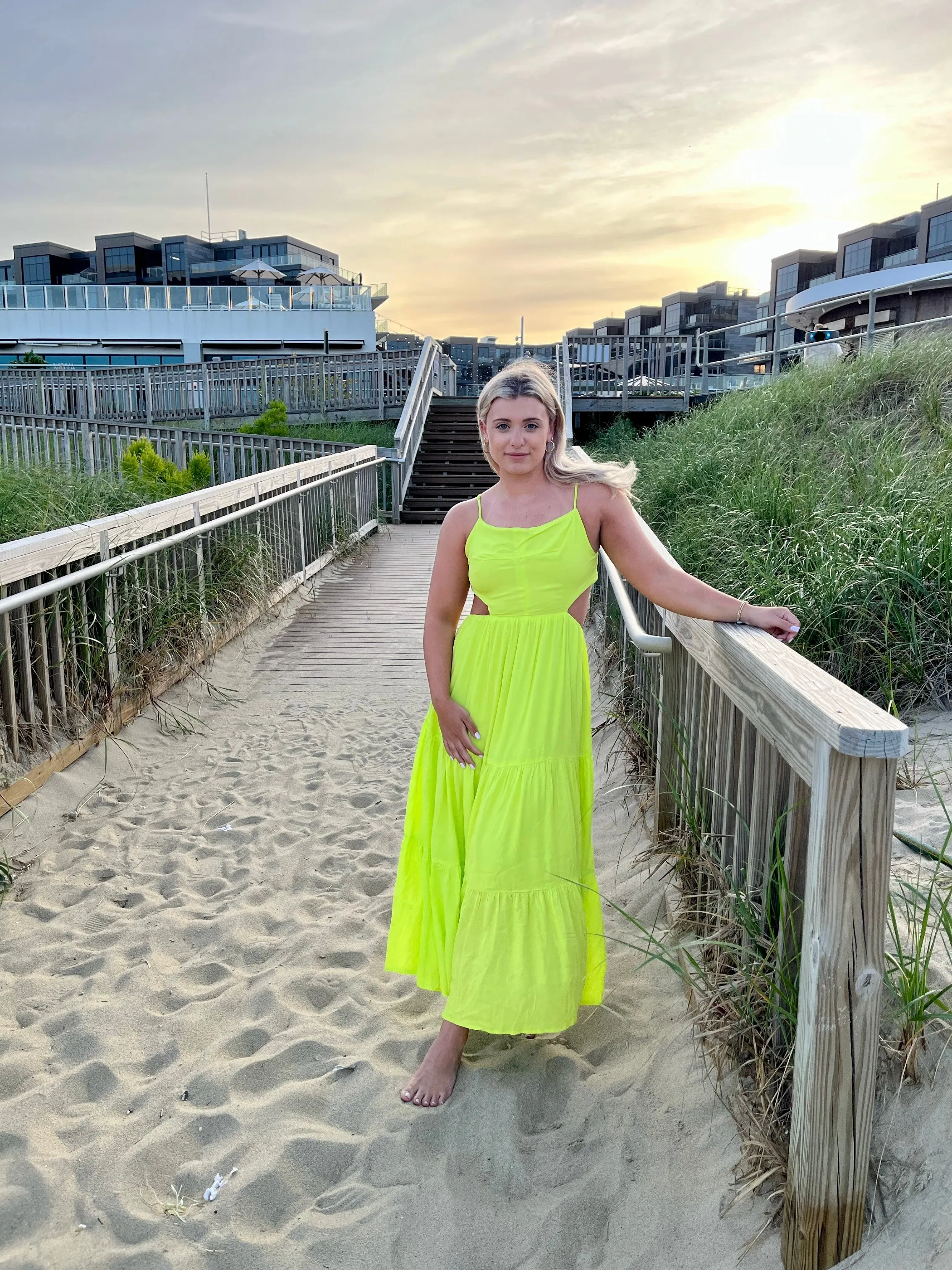 Twist Of Lime Dress