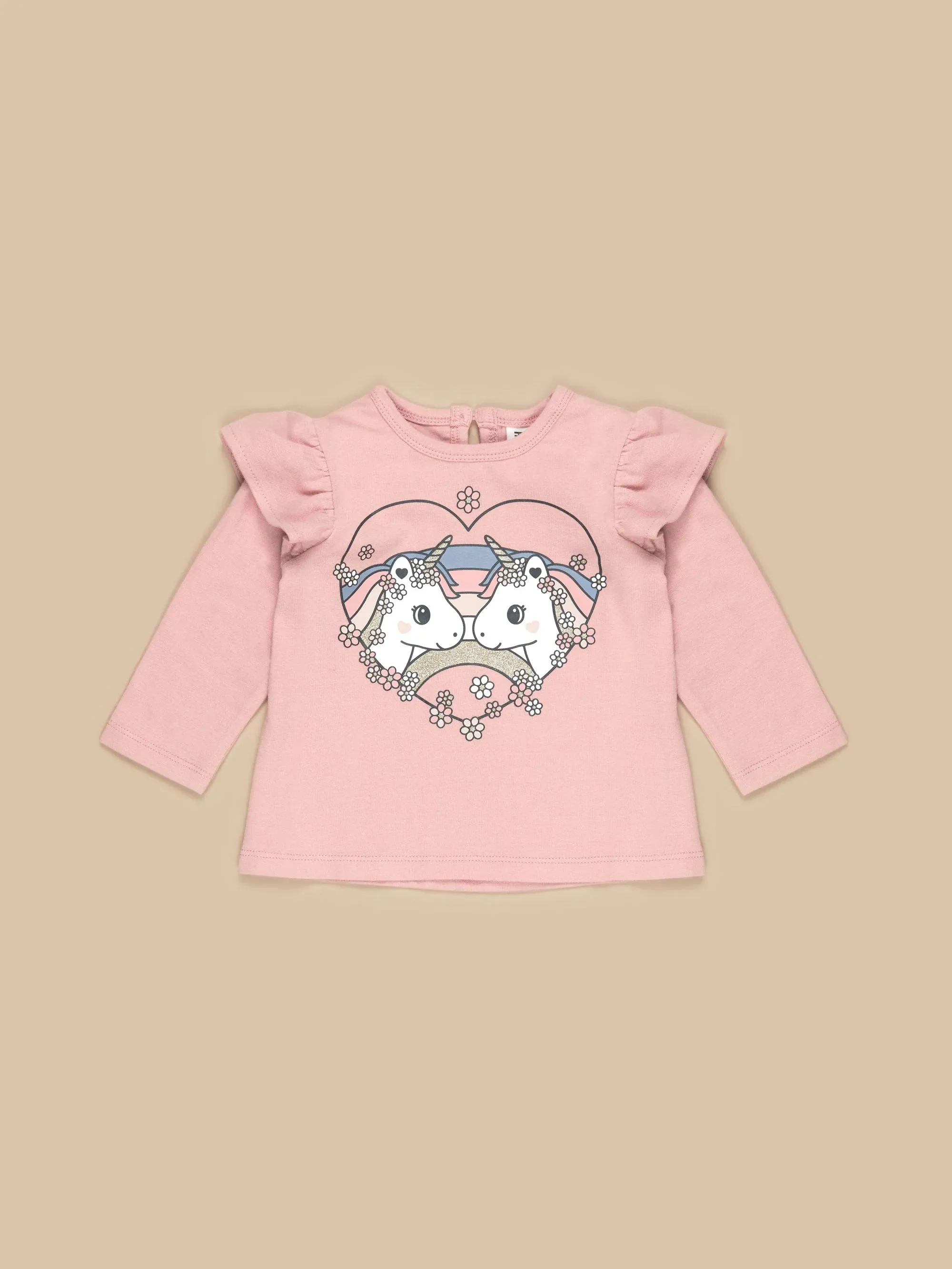 UNICORN HEART FRILL TOP