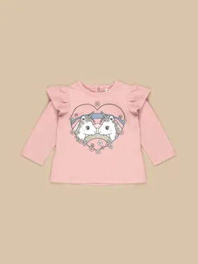 UNICORN HEART FRILL TOP