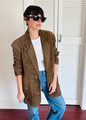 Vintage Suede Blazer