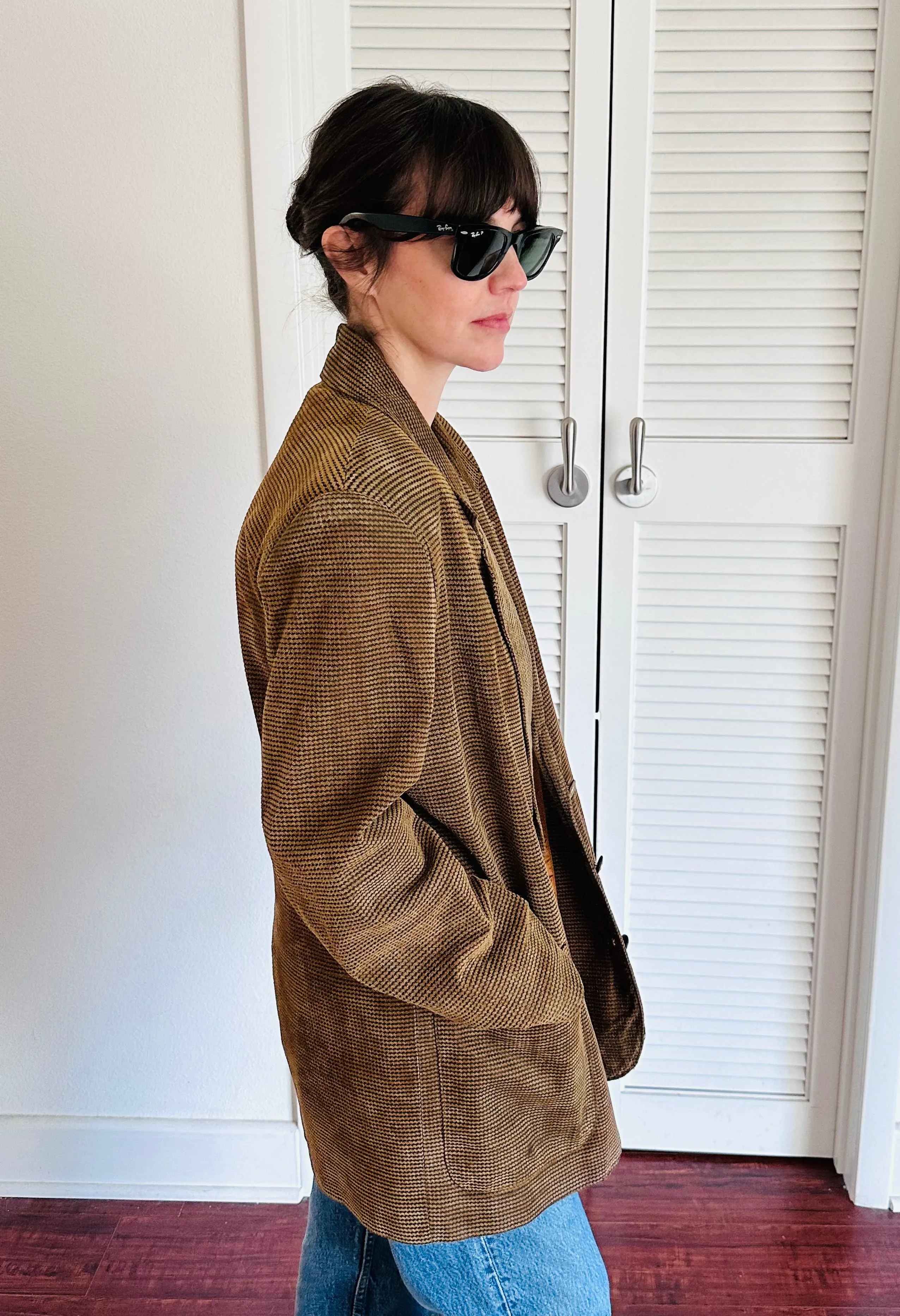 Vintage Suede Blazer