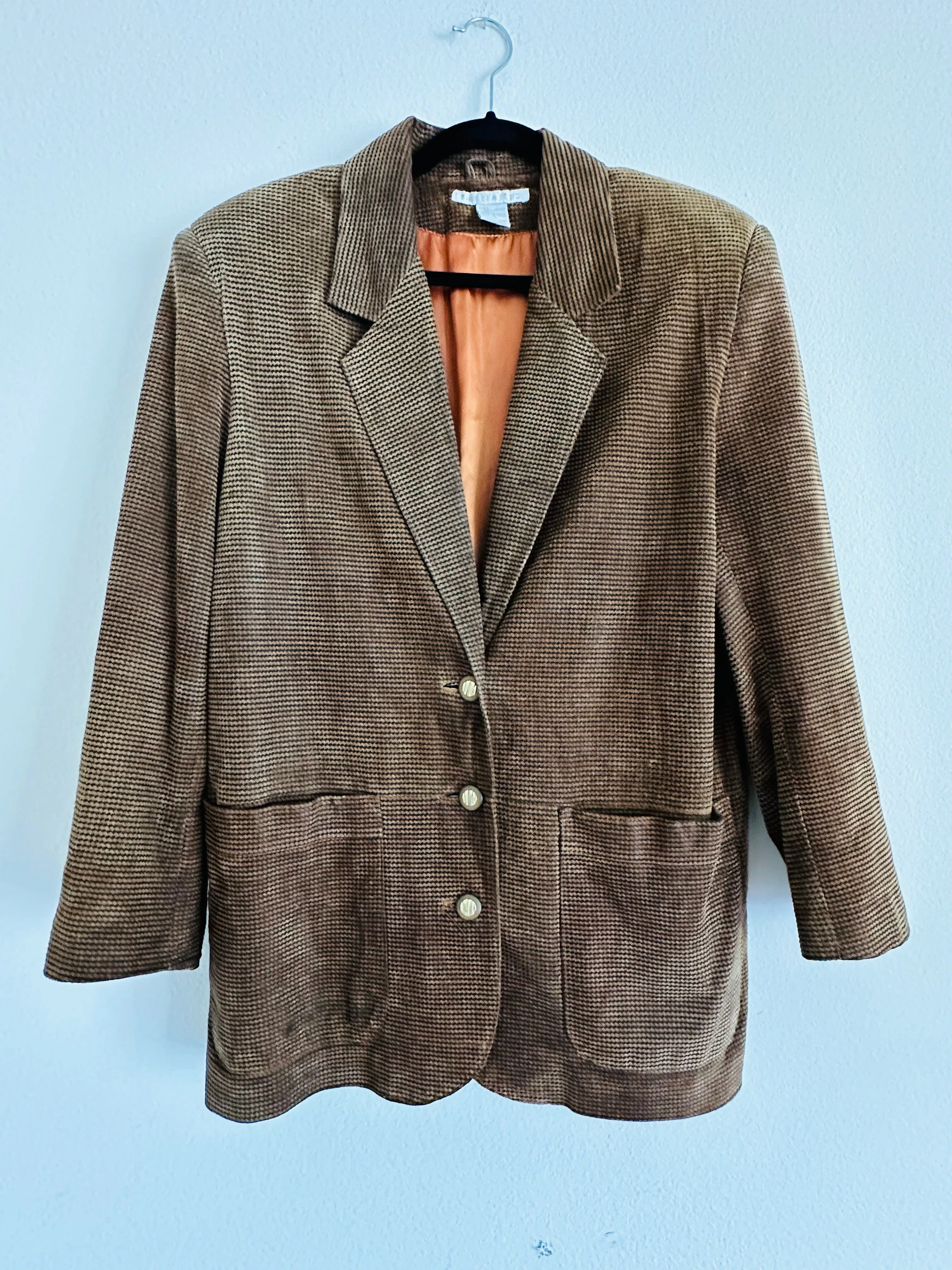 Vintage Suede Blazer