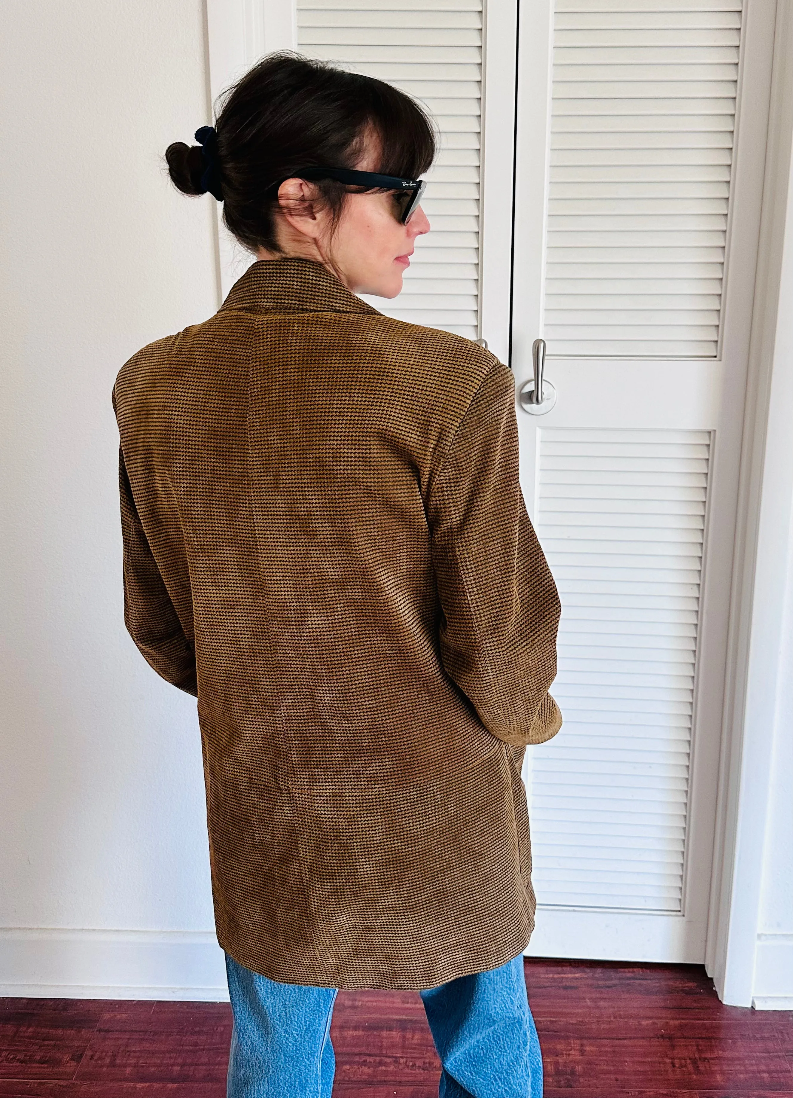 Vintage Suede Blazer