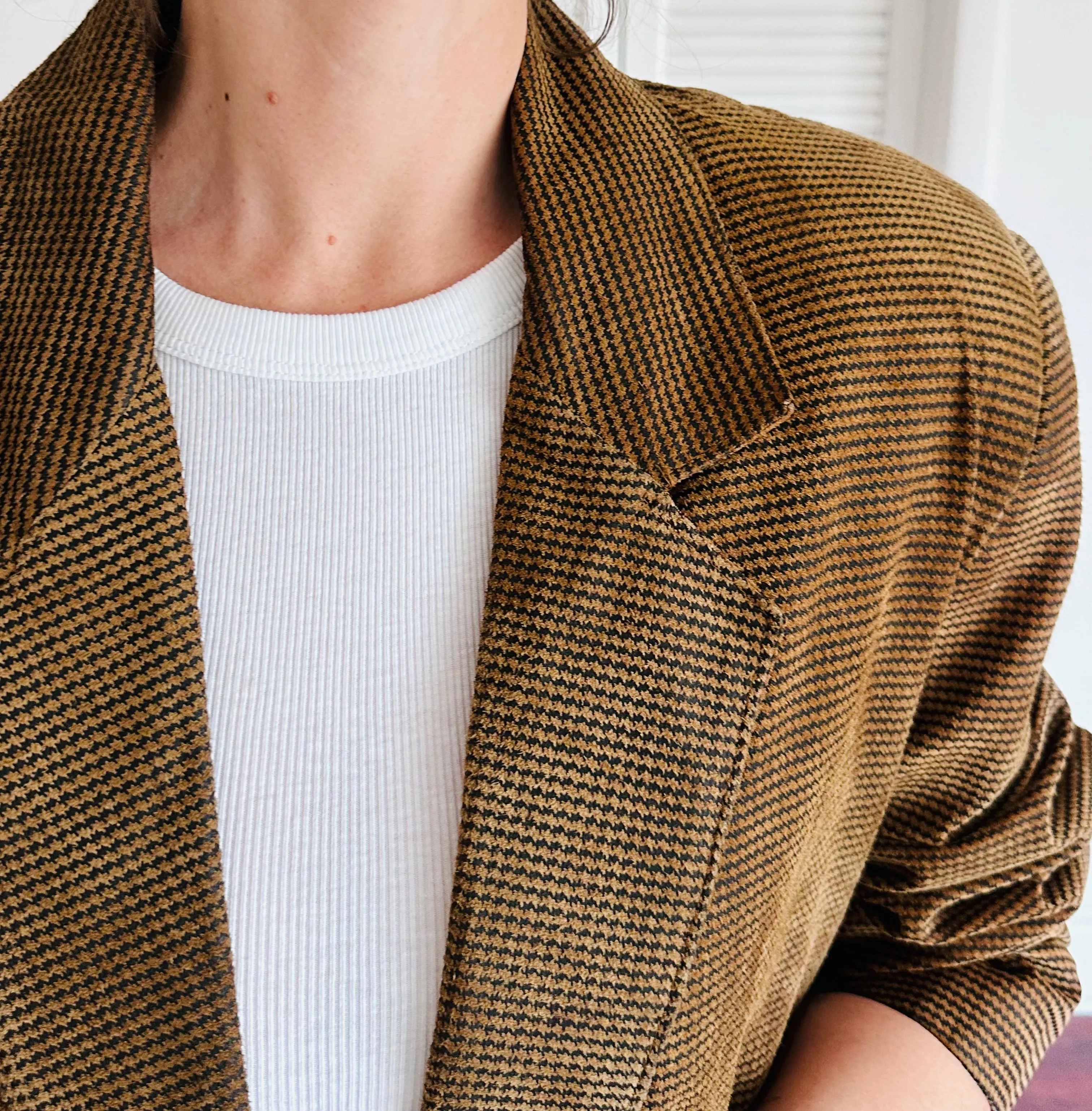 Vintage Suede Blazer