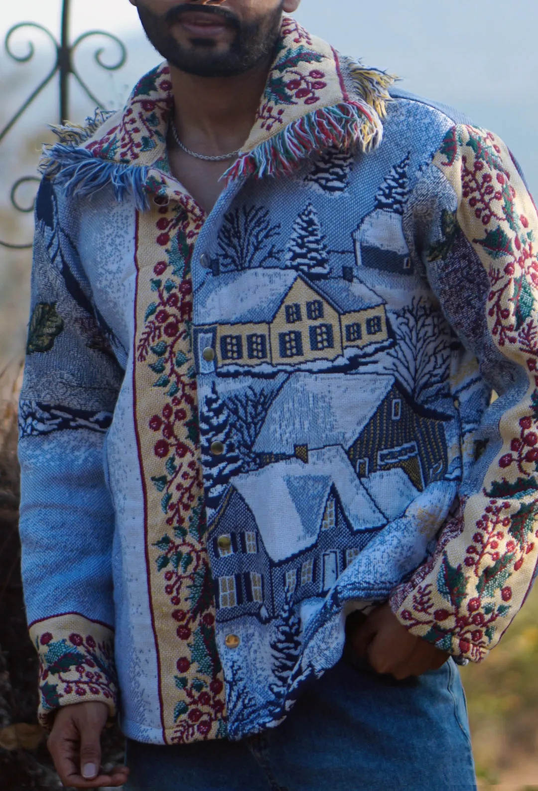 Vintage Tapestry Shacket #43