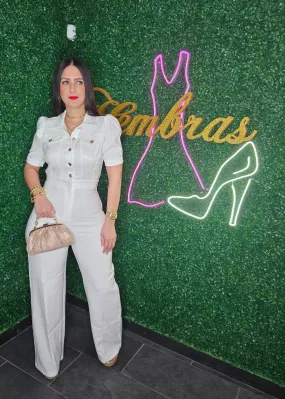 White Jumpsuit
