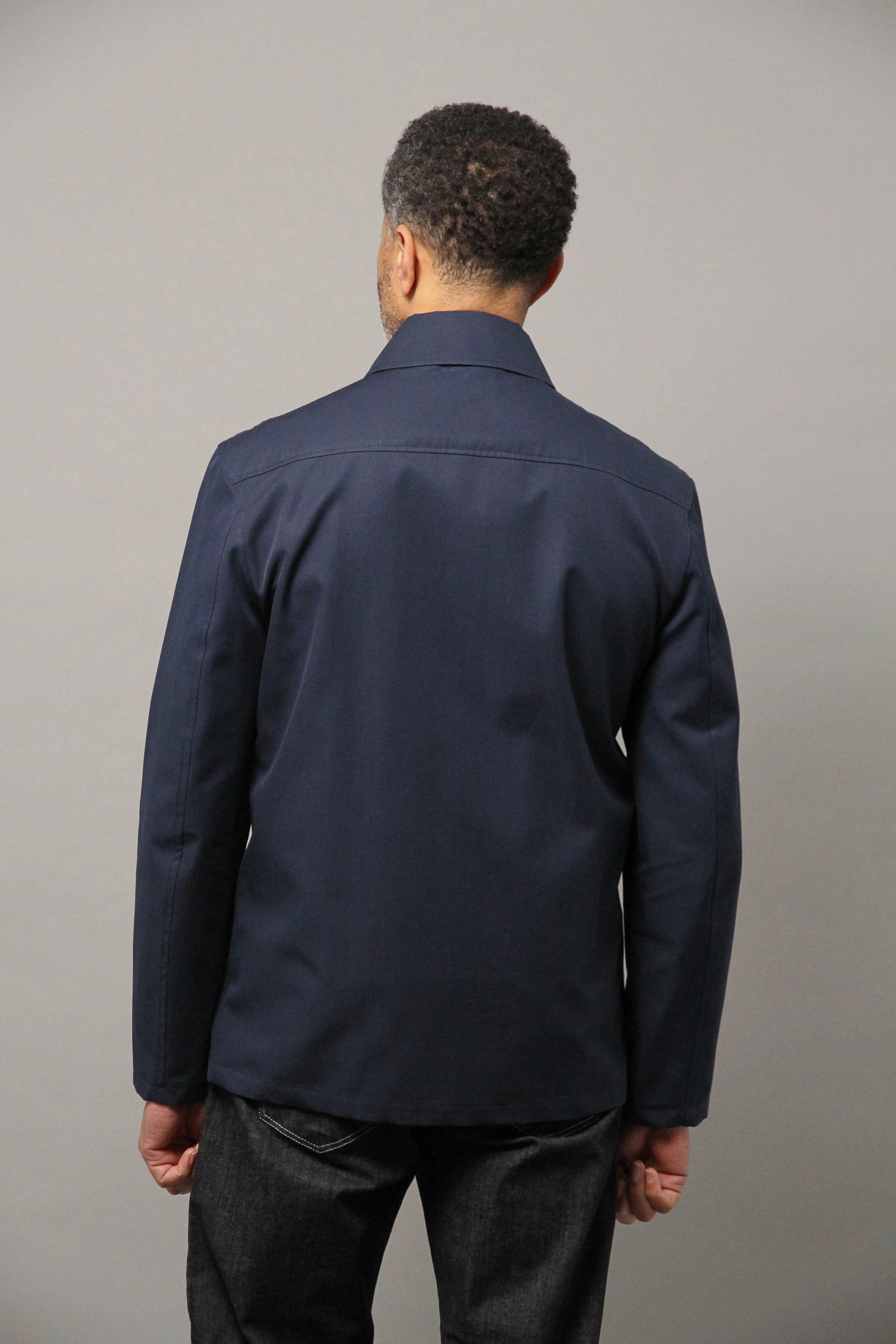 Wilkes Shacket Unlined - Navy Georgia