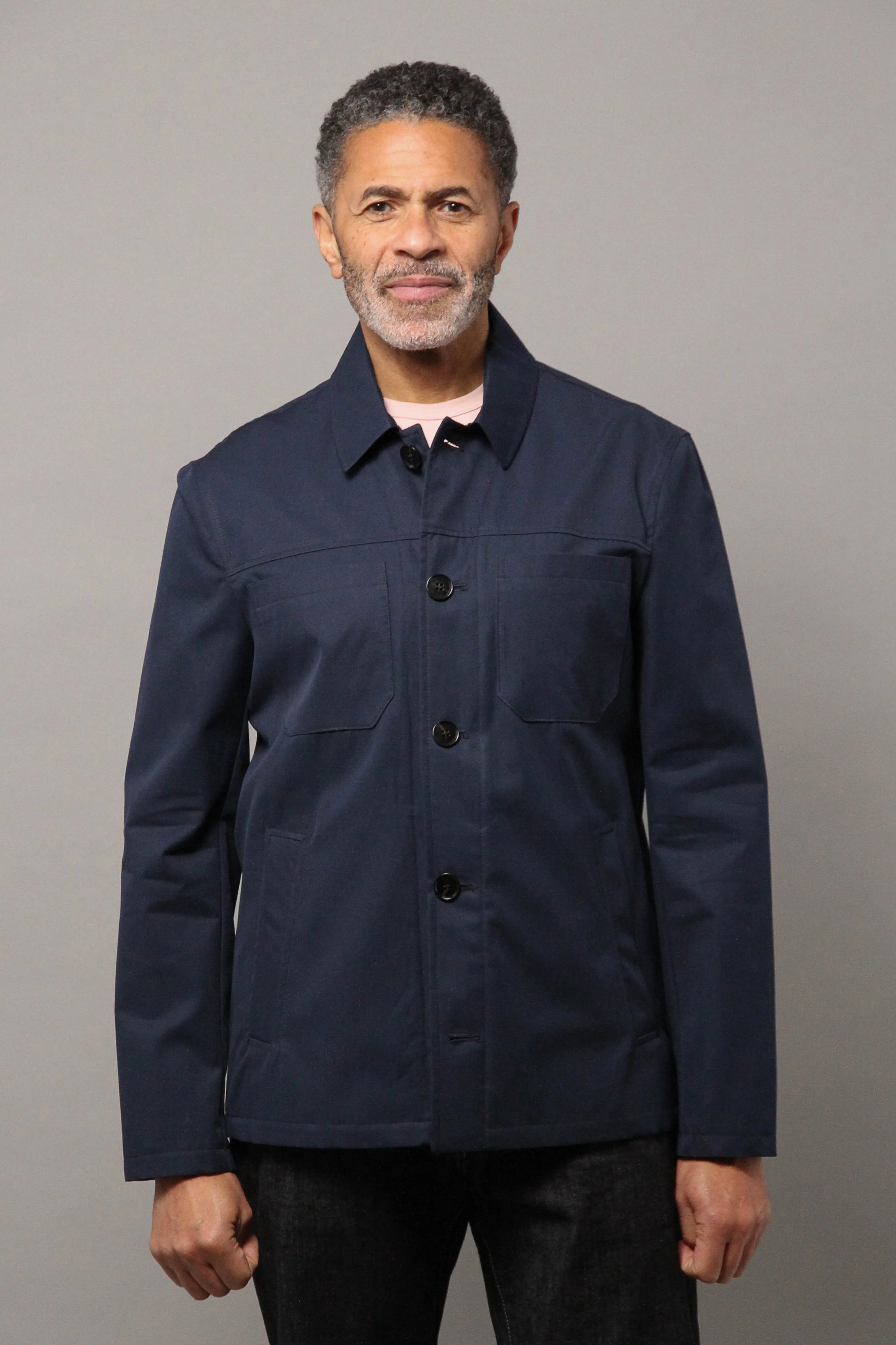 Wilkes Shacket Unlined - Navy Georgia